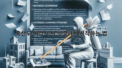 ✨ 흑산도 예리 이사, 청결하게 시작하는 법 🏡🧹